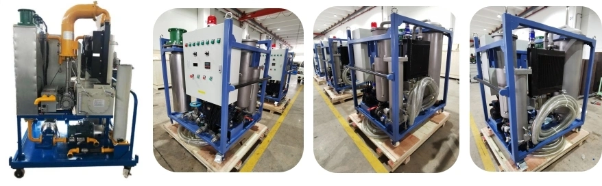 Coalescence and Separation Light Diesel Fuel Turbine Oil Purifier for Low Viscosity Lube Oil