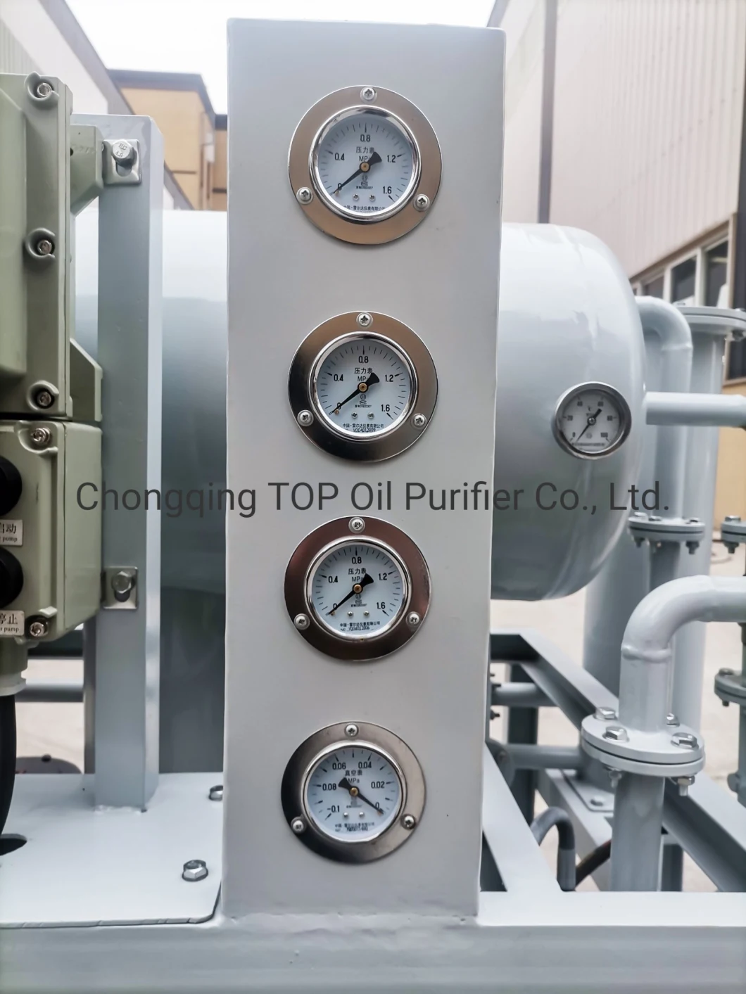 Lubricating Oil Purifier with Coalescer and Separator Filter Elements