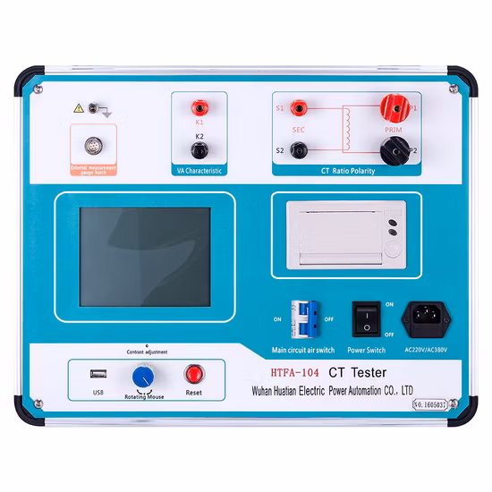Htfa-104 High Performance Automatic Variable Frequency Current Transformer CT PT Analyzer