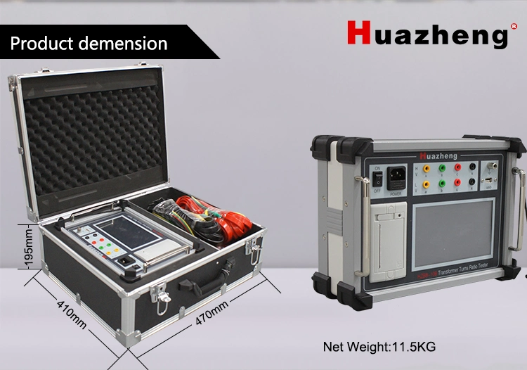 3 Phase TTR Tester Automatic Transformer Turns Ratio Group Tester