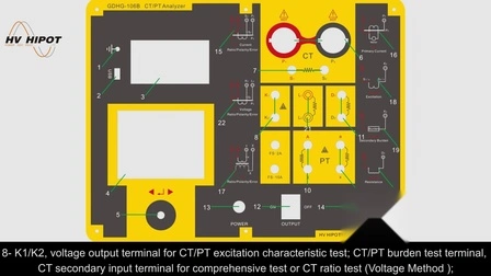 HVHIPOT CT/PT Testanalysator für erregende Kennlinien mit 30 kV Erregerspannung