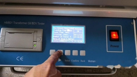 Transformator-Isolieröl-Durchbruchspannungs-Durchschlagsfestigkeits-BDV-Tester